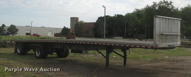 image for item L2304 1996 Chaparral flatbed trailer