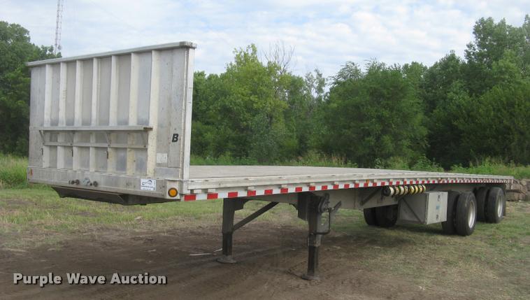 image for item L2304 1996 Chaparral flatbed trailer