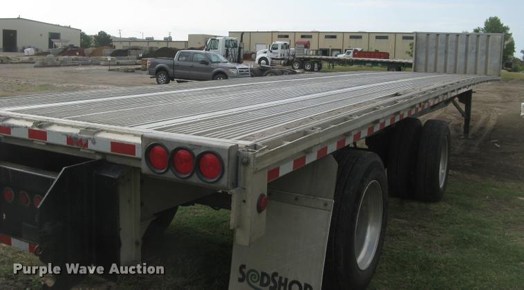 image for item L2304 1996 Chaparral flatbed trailer