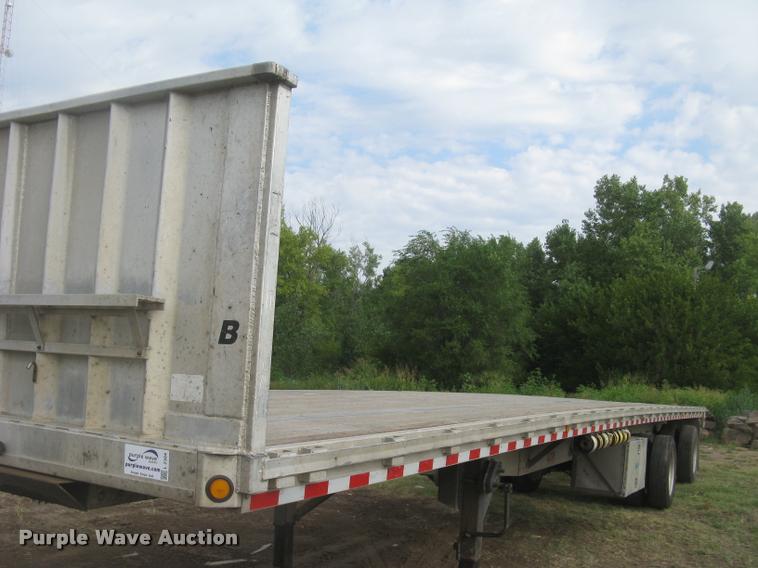 image for item L2304 1996 Chaparral flatbed trailer
