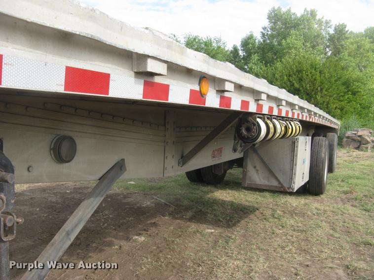 image for item L2304 1996 Chaparral flatbed trailer