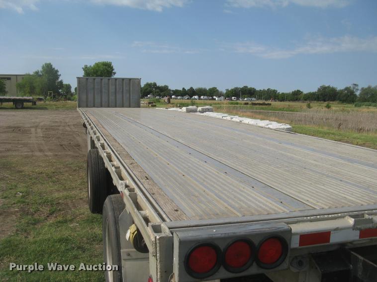 image for item L2304 1996 Chaparral flatbed trailer