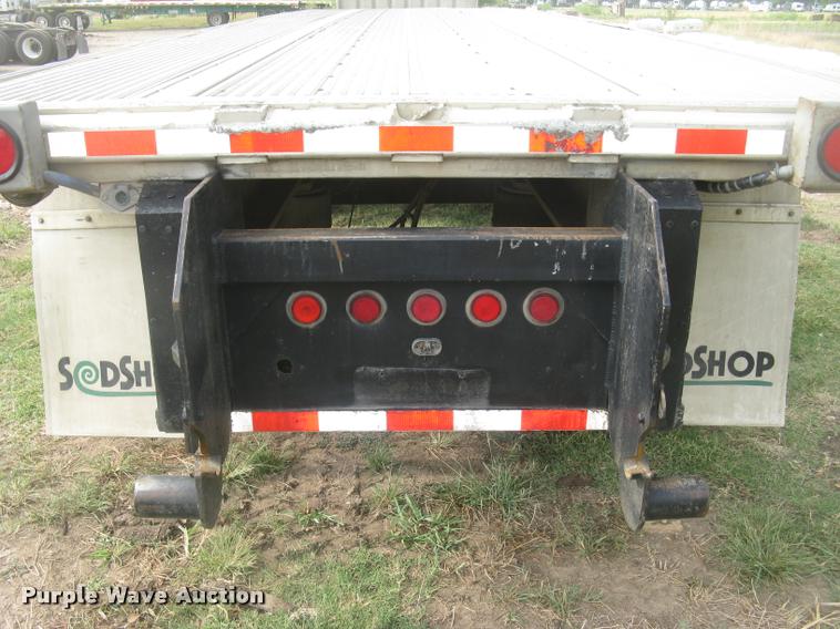 image for item L2304 1996 Chaparral flatbed trailer