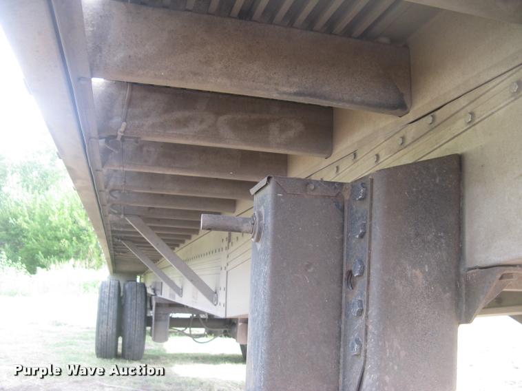 image for item L2304 1996 Chaparral flatbed trailer