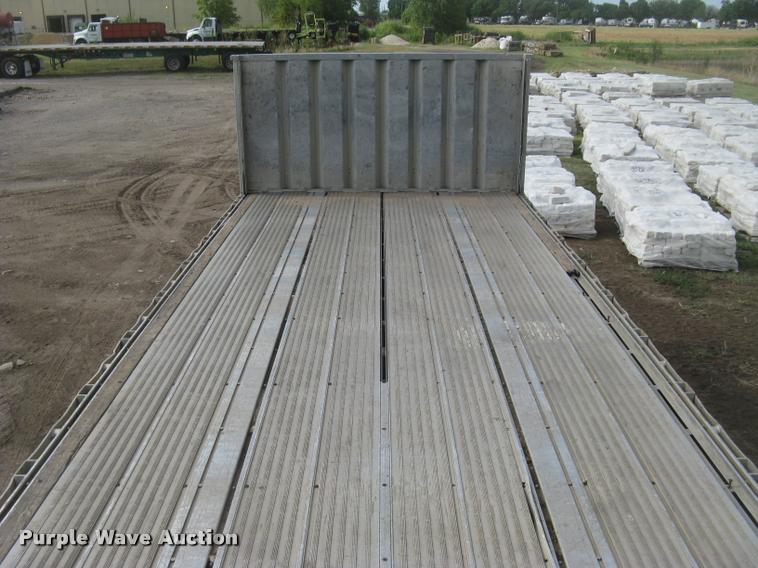 image for item L2304 1996 Chaparral flatbed trailer