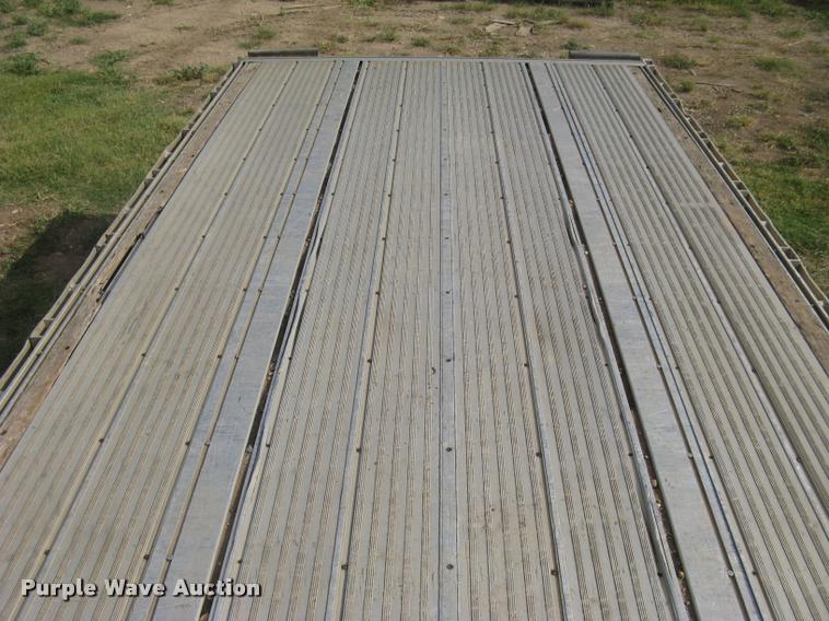 image for item L2304 1996 Chaparral flatbed trailer