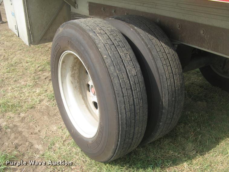 image for item L2304 1996 Chaparral flatbed trailer