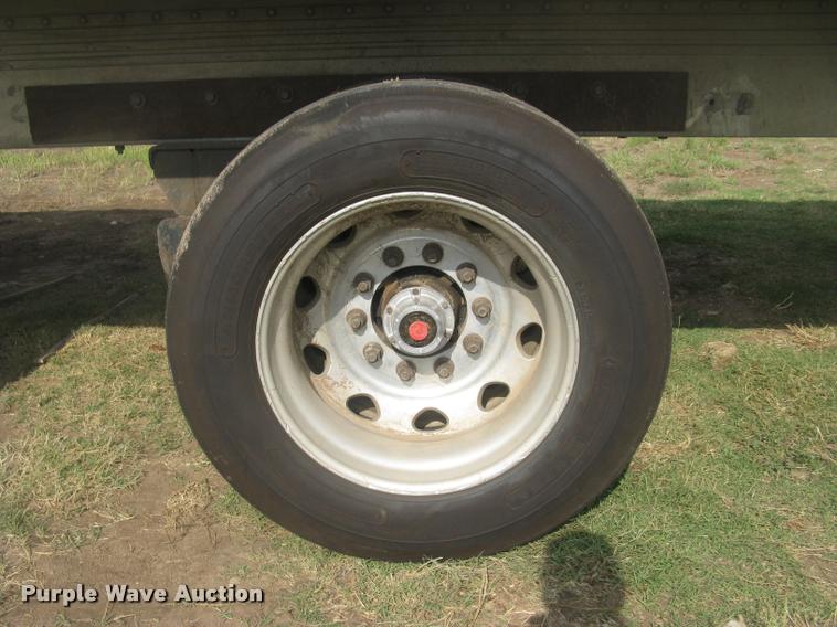 image for item L2304 1996 Chaparral flatbed trailer