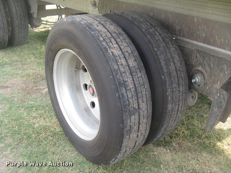 image for item L2304 1996 Chaparral flatbed trailer