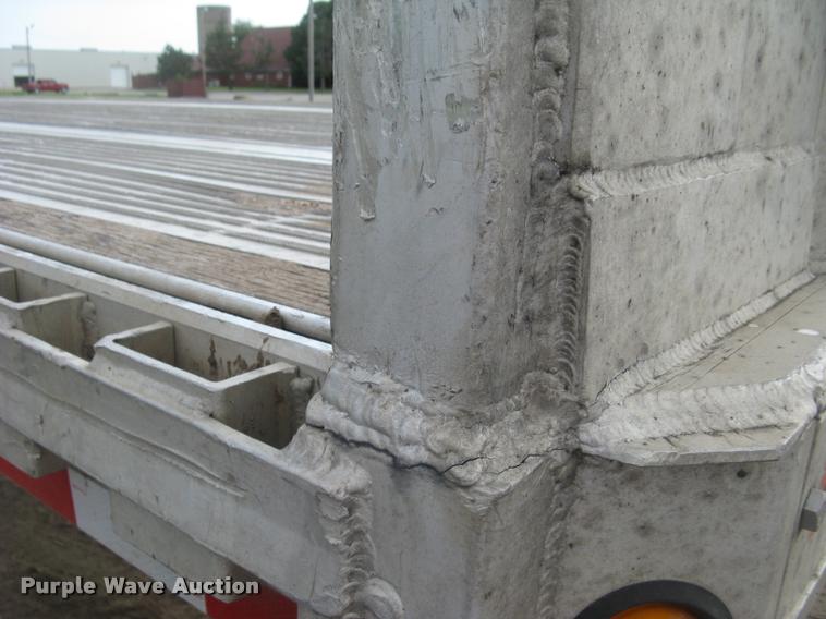 image for item L2304 1996 Chaparral flatbed trailer