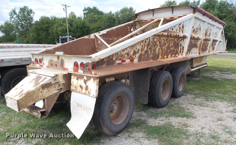 image for item L5623 2002 Trail Blazer S-4403 bottom dump trailer