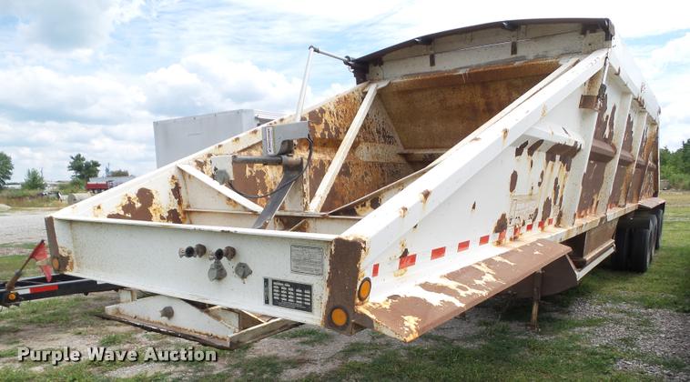 image for item L5623 2002 Trail Blazer S-4403 bottom dump trailer