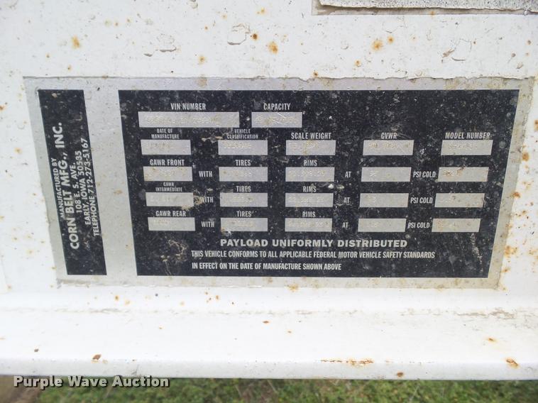 image for item L5623 2002 Trail Blazer S-4403 bottom dump trailer