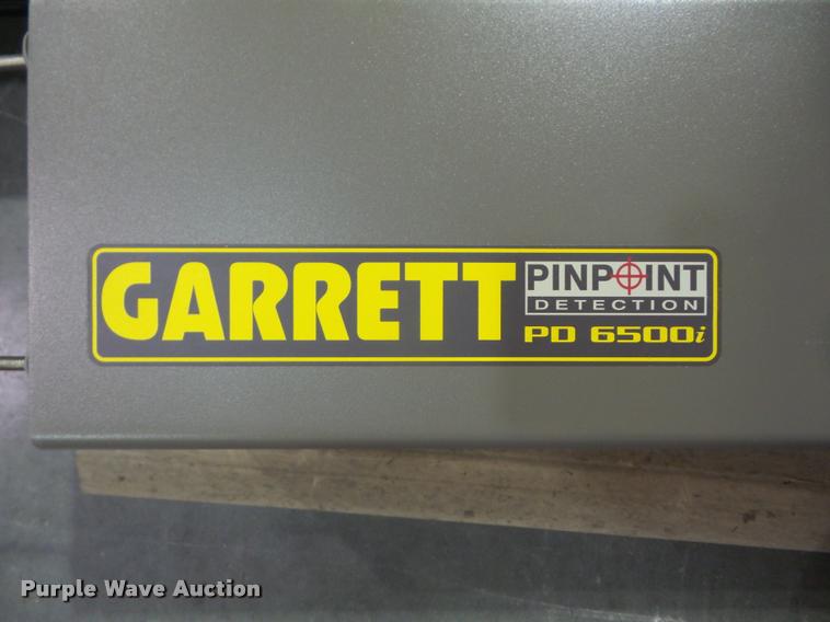 image for item BI9601 Garrett PD6500 metal detector