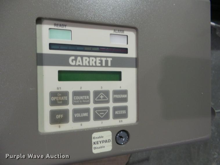 image for item BI9601 Garrett PD6500 metal detector