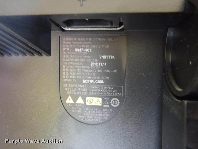 image for item BY9846 (35) Lenovo ThinkVision monitors