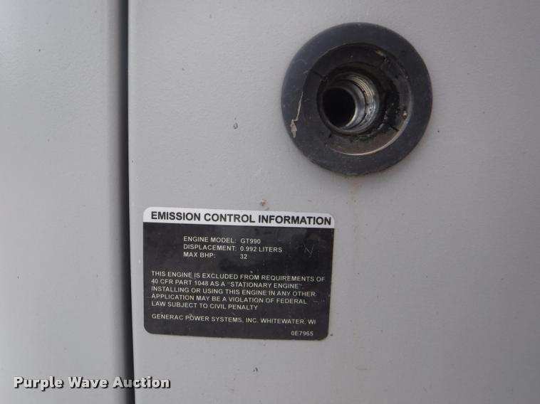 image for item BY9861 Generac Guardian 0055030 generator