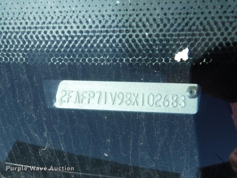 image for item DA1692 2008 Ford Crown Victoria Police Interceptor