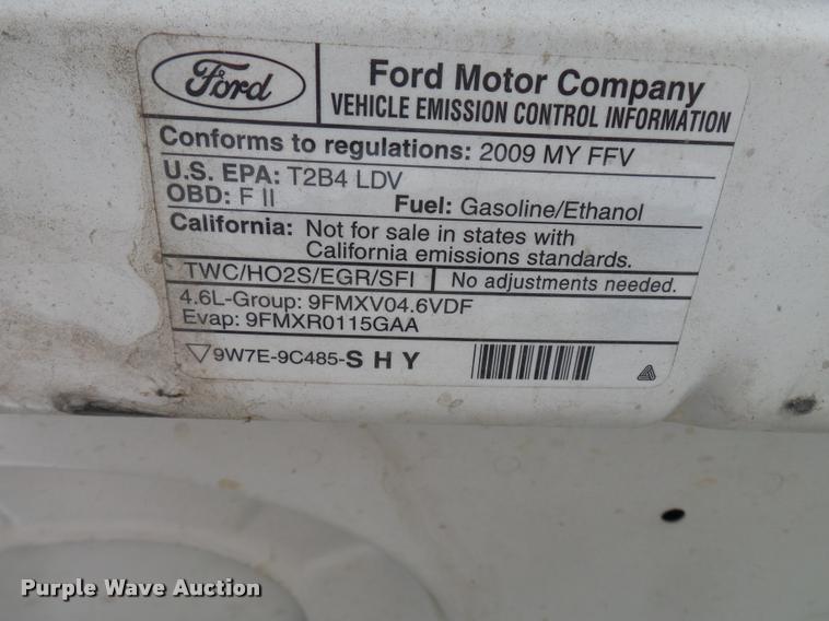 image for item DA2350 2009 Ford Crown Victoria Police Interceptor