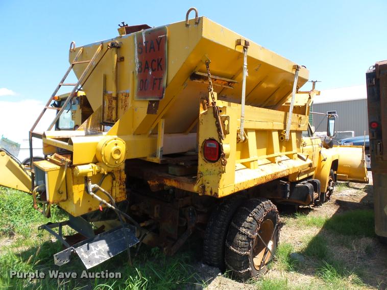 image for item DA2356 1989 Ford F800 dump truck