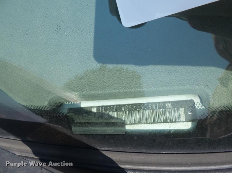 image for item DA2360 2007 Chevrolet Silverado 1500 pickup truck