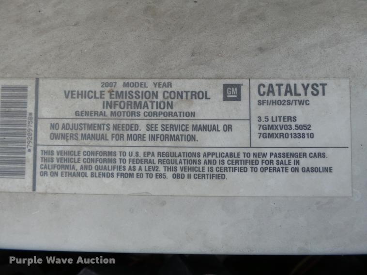 image for item DA2363 2007 Chevrolet Impala