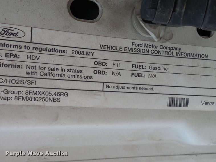 image for item DA2365 2008 Ford F250 Super Duty pickup truck