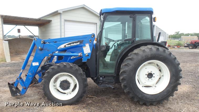 image for item DB3333 2005 New Holland TN70DA MFWD tractor