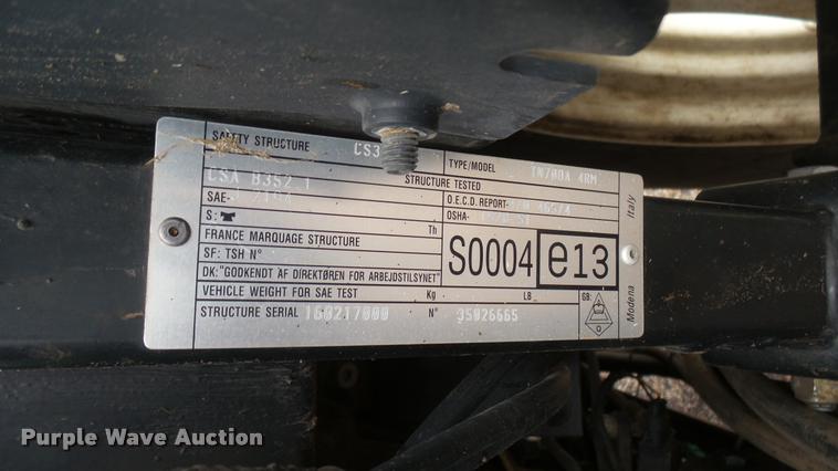 image for item DB3333 2005 New Holland TN70DA MFWD tractor