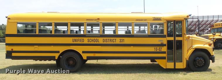 image for item DB3354 2002 Freightliner FS65 Thomas school bus