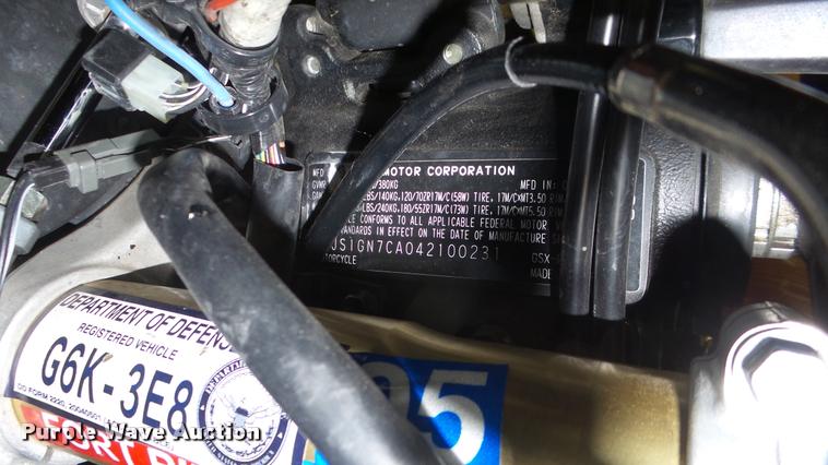 image for item DB3362 2004 Suzuki GSX-R600K4 motorcycle