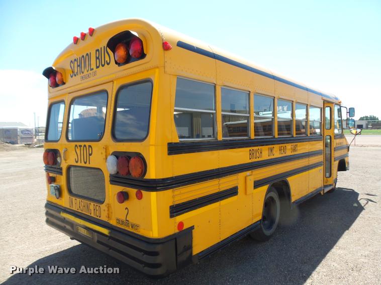 image for item DB6240 2000 Workhorse P30 Blue Bird school bus