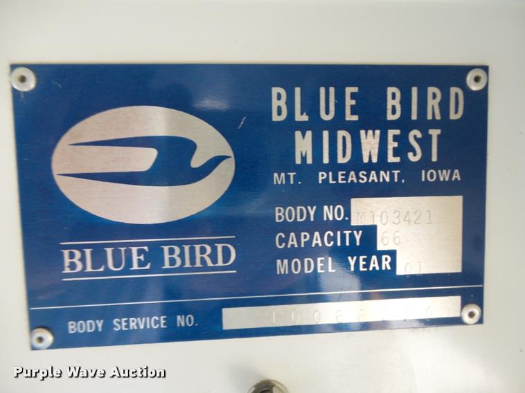 image for item DB6241 2001 International 3800 school bus