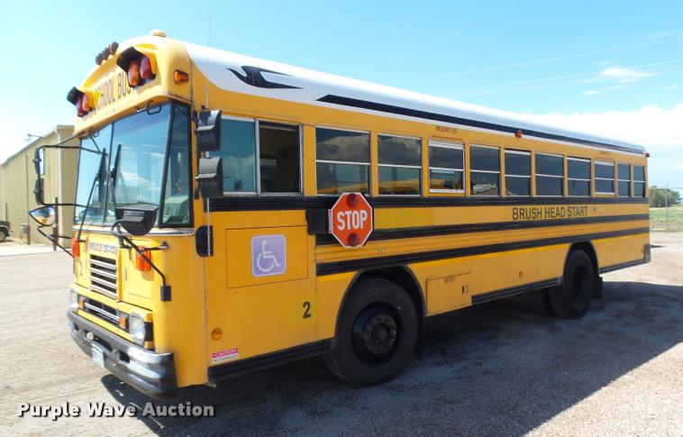 image for item DB6242 1997 Blue Bird TC2000 school bus