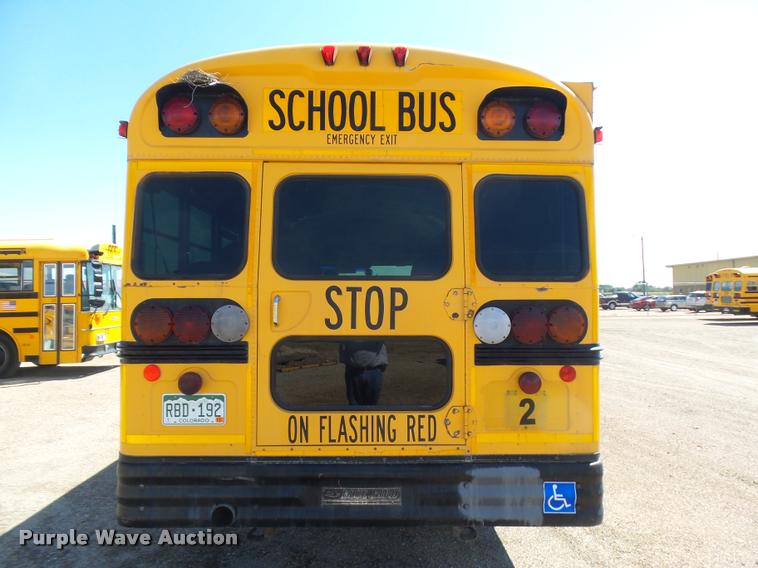 image for item DB6242 1997 Blue Bird TC2000 school bus