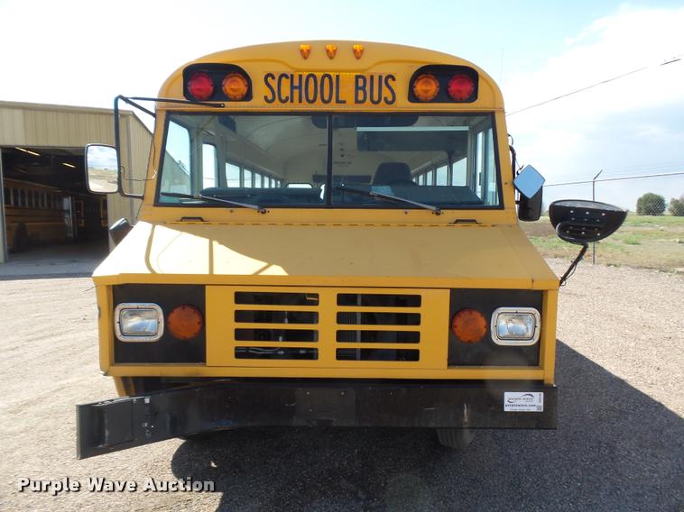 image for item DB6246 1998 GMC P3500 Blue Bird school bus
