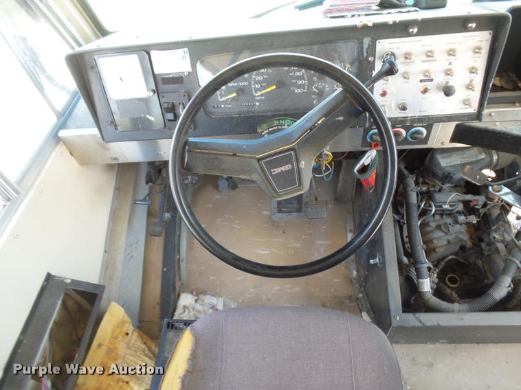 image for item DB6246 1998 GMC P3500 Blue Bird school bus