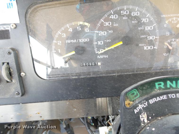 image for item DB6246 1998 GMC P3500 Blue Bird school bus