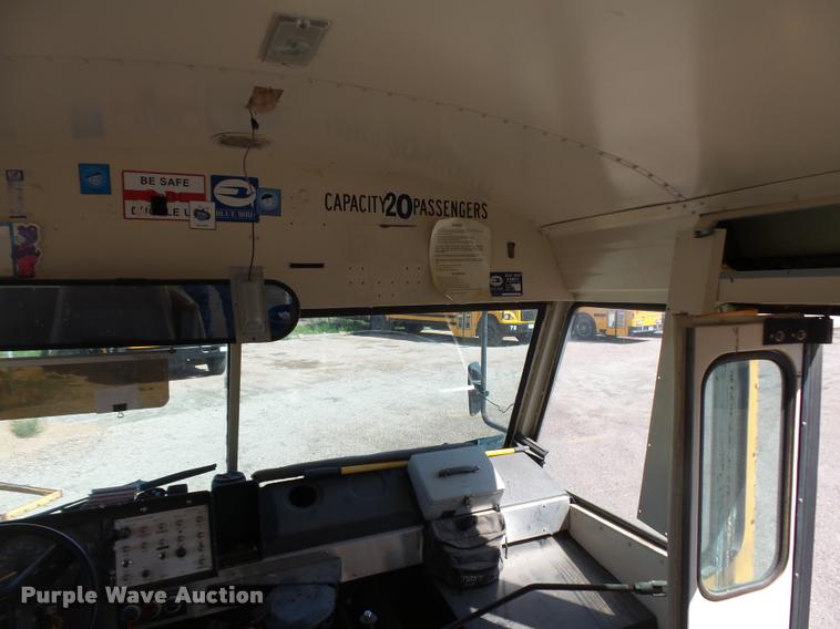 image for item DB6246 1998 GMC P3500 Blue Bird school bus