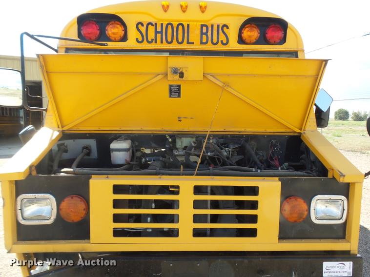 image for item DB6246 1998 GMC P3500 Blue Bird school bus