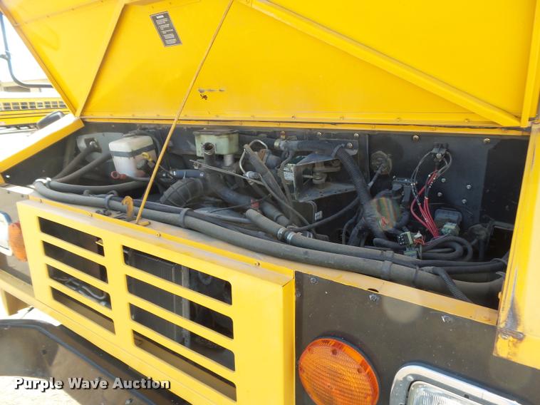 image for item DB6246 1998 GMC P3500 Blue Bird school bus