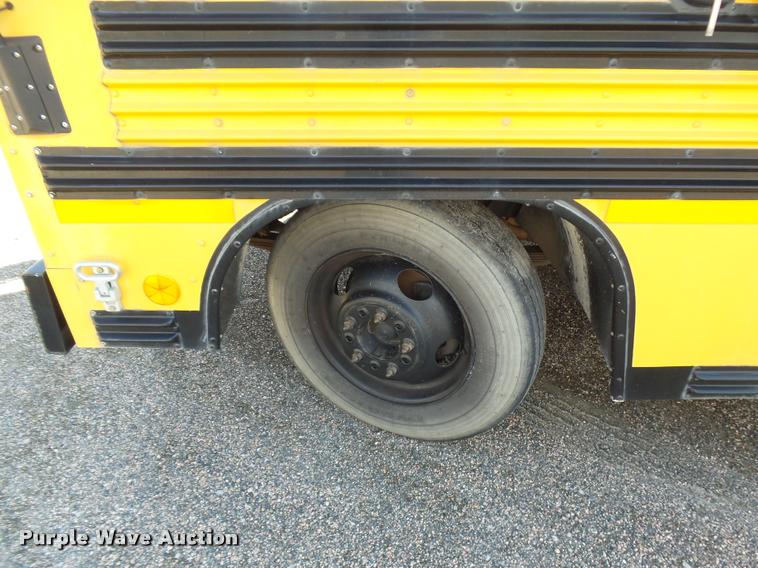 image for item DB6246 1998 GMC P3500 Blue Bird school bus