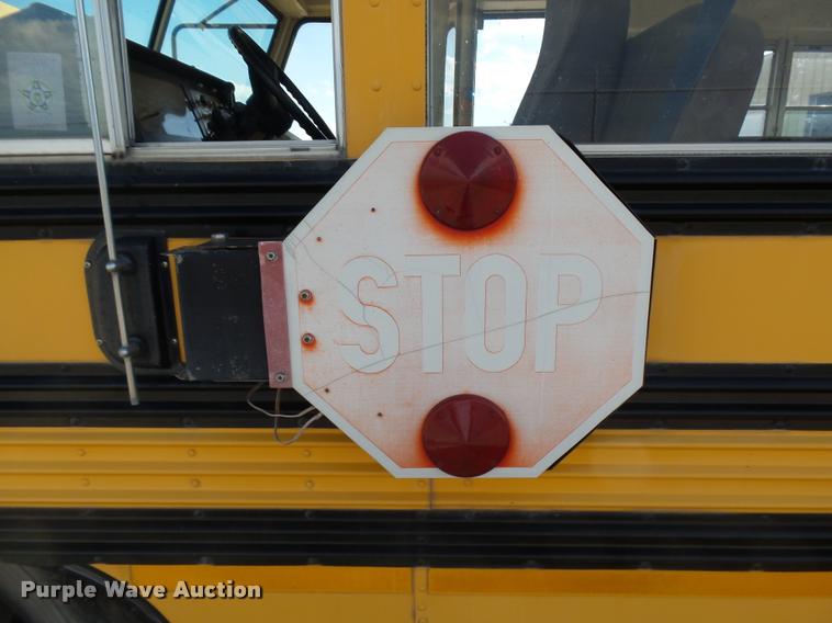 image for item DB6246 1998 GMC P3500 Blue Bird school bus