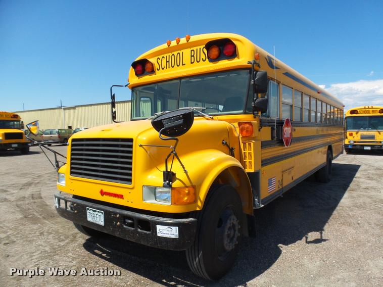 image for item DB6247 1993 International 3800 school bus