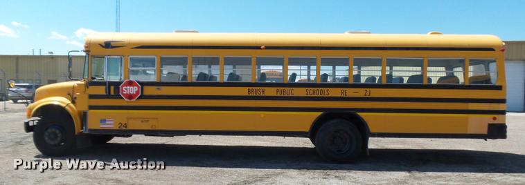 image for item DB6247 1993 International 3800 school bus