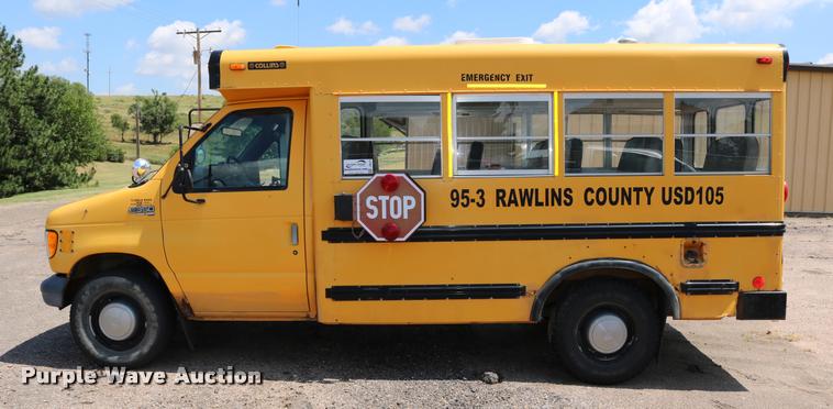 image for item DB9271 1995 Ford Econoline E350 Collins school bus