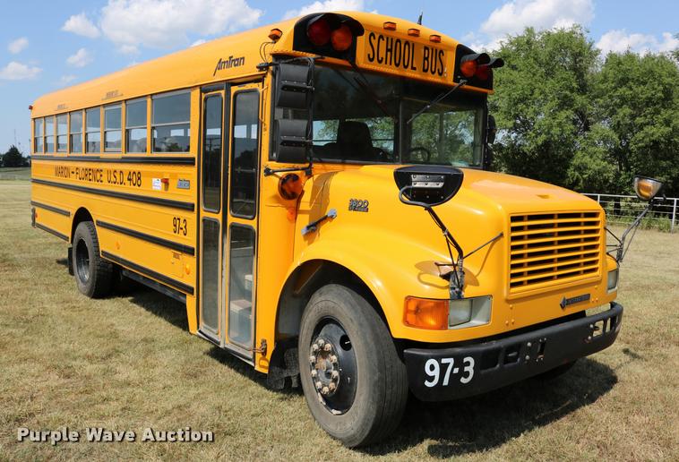 image for item DB9292 1997 International 3800 school bus