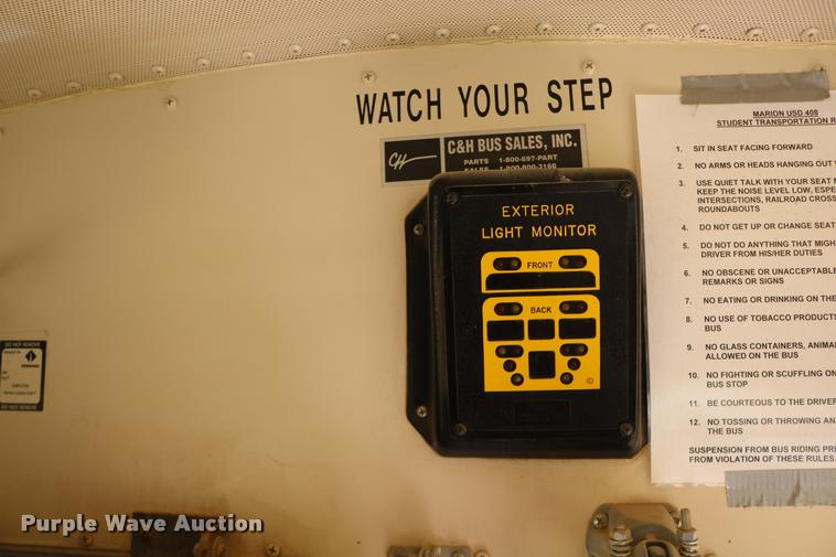 image for item DB9292 1997 International 3800 school bus