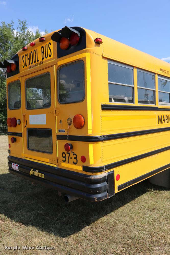 image for item DB9292 1997 International 3800 school bus