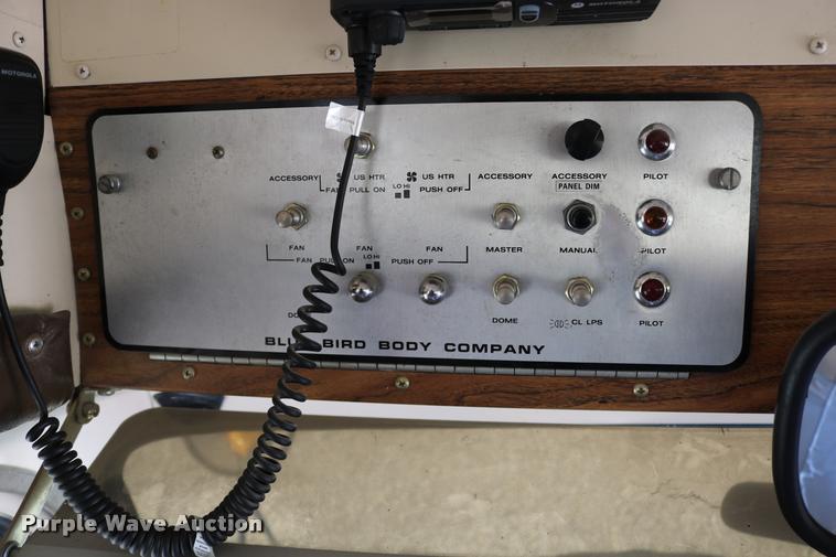 image for item DB9294 1995 Chevrolet G30 Blue Bird school bus